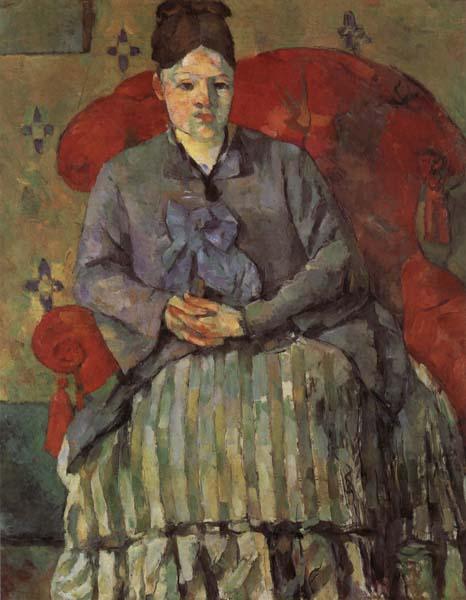 Paul Cezanne Madame Cezanne in a Red Armchair oil painting image